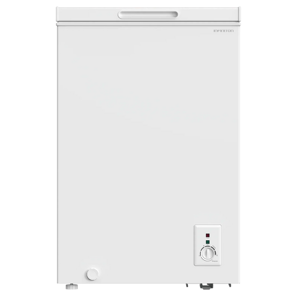 Infiniton CH-A98B Arcón Congelador Horizontal 97L | Dual Function, Fast Freezing, Autonomía 45h, Silencioso 40dB, Clase E, Blanco