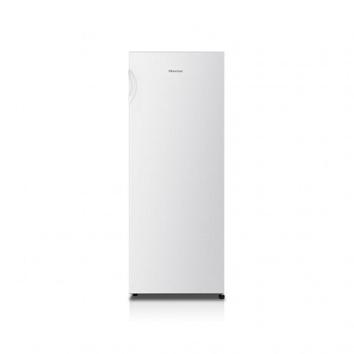 Hisense FV191N4AW1 Congelador Vertical 155L | No Frost, 5 Cajones, Puerta Reversible, Congelación Rápida, Silencioso 41dB, Clase F, Blanco