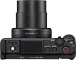 Sony ZV-1 - Cámara digital para creadores de contenido, vlogging y YouTube, con pantalla abatible, micrófono incorporado, video 4K HDR