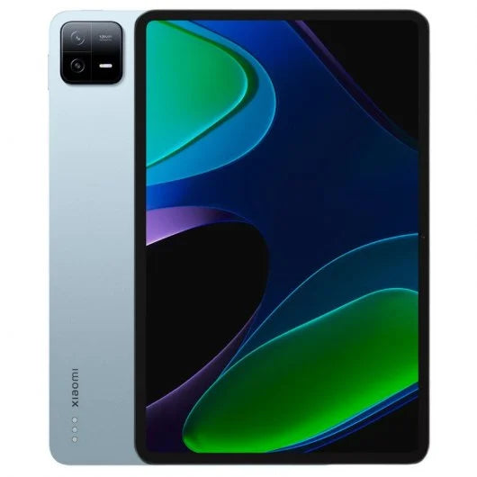 Xiaomi Pad 6 Tablet 11" 3K 144Hz 6GB RAM 128GB Azul Snapdragon 870 Android 13 Wi-Fi 6 Dolby Atmos