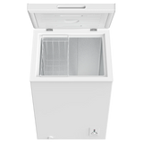 Infiniton CH-A98B Arcón Congelador Horizontal 97L | Dual Function, Fast Freezing, Autonomía 45h, Silencioso 40dB, Clase E, Blanco