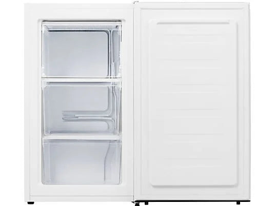 OK OFZ 151 F W Congelador Bajo Encimera 61L Blanco | 3 Cajones, Silencioso 39dB, Puerta Reversible, Clase F,