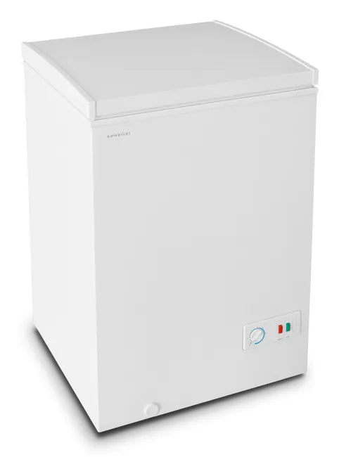 Infiniton CH-A98B Arcón Congelador Horizontal 97L | Dual Function, Fast Freezing, Autonomía 45h, Silencioso 40dB, Clase E, Blanco