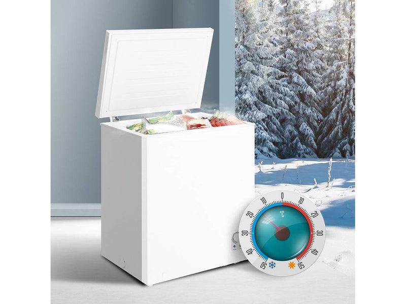 Hisense FT184D4AWF Arcón Congelador Horizontal 142L Blanco | Dual Function, Super Freeze, Autonomía 32h, Silencioso 38dB, Clase F,