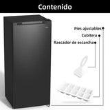 CHiQ FSD160D4E Congelador Vertical 145L | 5 Cajones, Puerta Reversible, Congelación Rápida, Silencioso 41dB, Clase E, Blanco