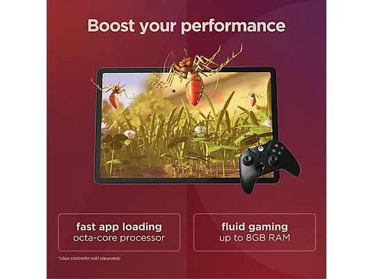 Lenovo Tab P12 Tablet 12.7" 3K 8GB RAM 128GB Gris | Android 13, Dolby Atmos, Wi-Fi 6, Cámara 13MP, Batería 10200mAh