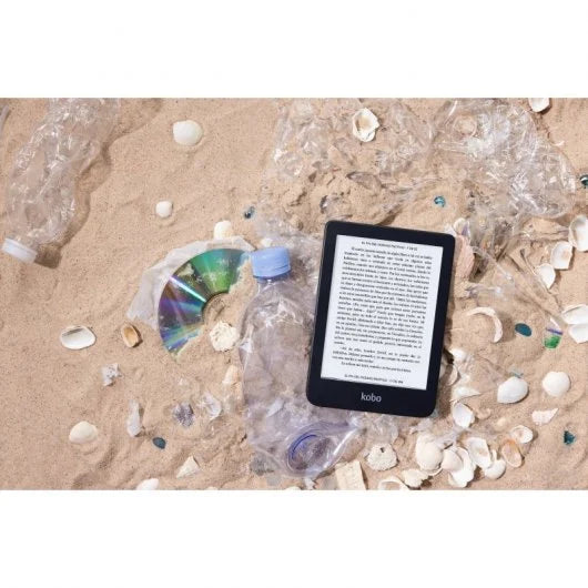 Lector electrónico Kobo Clara 2E de 6" HD Azul, 16 GB | Pantalla E Ink, ComfortLight PRO, Bluetooth, Resistente al agua