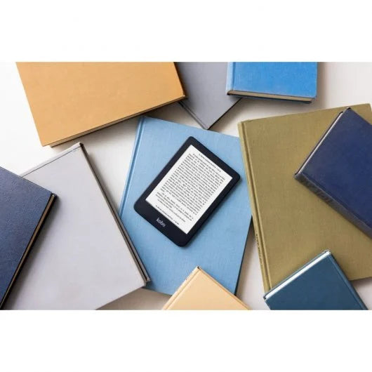 Lector electrónico Kobo Clara 2E de 6" HD Azul, 16 GB | Pantalla E Ink, ComfortLight PRO, Bluetooth, Resistente al agua