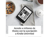 Amazon Kindle 2024 eBook 6" Negro | 16GB, Pantalla 300 ppp, Luz Frontal Ajustable, Modo Oscuro, USB-C