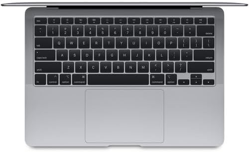 Apple MacBook Air de finales de 2020 con chip Apple M1 (13.3 pulgadas, 16 GB de RAM, unidad de estado sólido SDD de 256 GB) gris espacial
