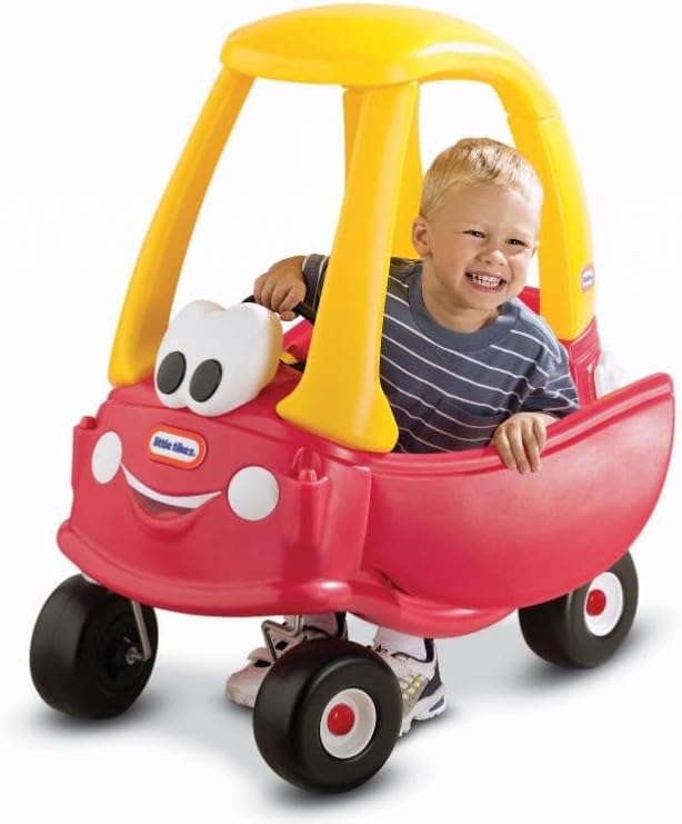 little tikes – cozy coupe 30th anniversary coche, sin armar, rojo