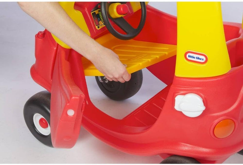 little tikes – cozy coupe 30th anniversary coche, sin armar, rojo