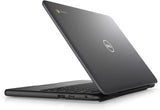 Dell Chromebook 11 3100 HD, 1366 x 768, Celeron, 4 GB de RAM, memoria flash de 32 GB, color negro