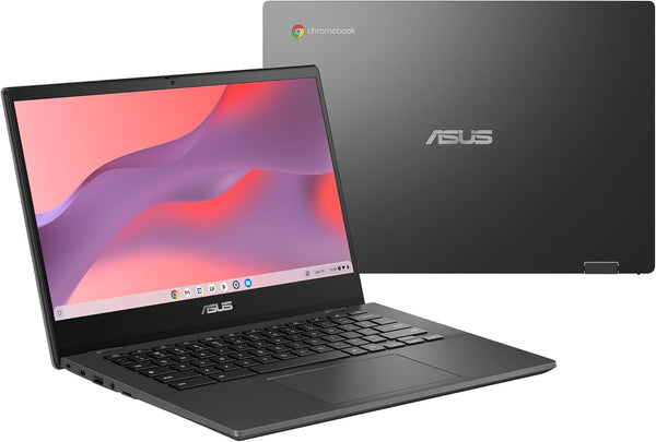 ASUS Laptop Chromebook CM14, pantalla antirreflejos HD de 14 pulgadas (1366 x 768), MediaTek Kompanio 520, 4 GB de RAM, 64 GB eMMC