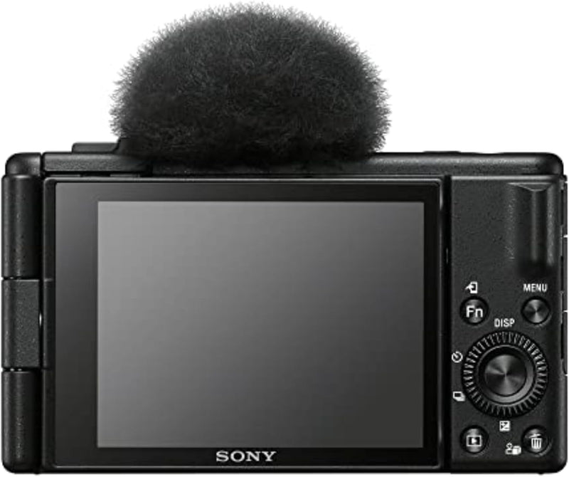 Sony ZV-1F Cámara de Vlog para Creadores de Contenido y Vloggers Negro