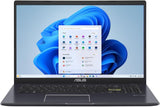 ASUS Portátil Vivobook Go Slim de 15,6", Intel Dual Core N4500, 4 GB de RAM, SSD de 128 GB, Windows 11
