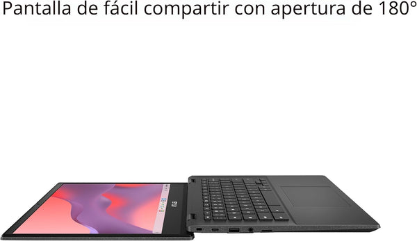 ASUS Laptop Chromebook CM14, pantalla antirreflejos HD de 14 pulgadas (1366 x 768), MediaTek Kompanio 520, 4 GB de RAM, 64 GB eMMC