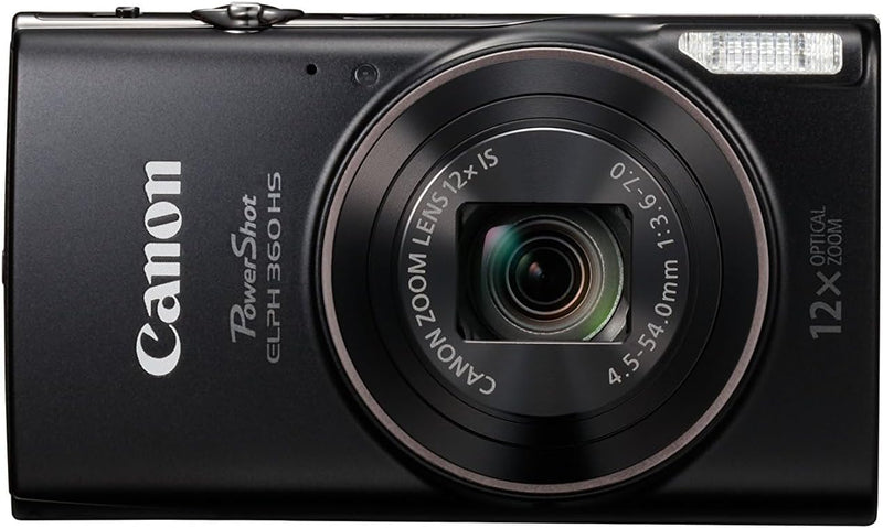 Canon PowerShot ELPH 360 HS - Cámara digital de 20.2 mega pixeles con zoom óptico 12x