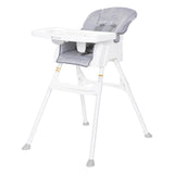 Baby Trend - Adapt SpaceSaving Booster - Silla alta, aguamarina Pebblestone