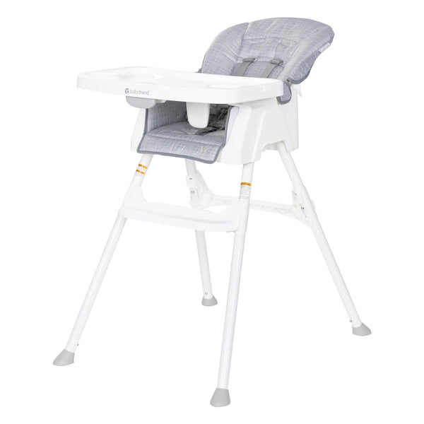 Baby Trend - Adapt SpaceSaving Booster - Silla alta, aguamarina Pebblestone