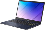 Portátil ASUS E410 Intel Celeron N4020 de 4 GB y 64 GB, pantalla HD LED de 14 pulgadas con Windows 10 (negro estrella)