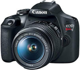 Canon EOS Rebel T7 Cámara DSLR con lente de 18-55mm | Wi-Fi integrado | Sensor CMOS de 24.1 MP