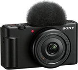 Sony ZV-1F Cámara de Vlog para Creadores de Contenido y Vloggers Negro