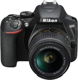 Nikon D3500 W/AF-P DX NIKKOR 0.709-2.165 in f/3.5-5.6G VR Negro