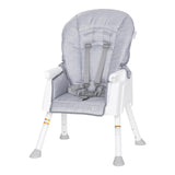 Baby Trend - Adapt SpaceSaving Booster - Silla alta, aguamarina Pebblestone