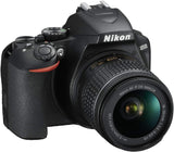 Nikon D3500 W/AF-P DX NIKKOR 0.709-2.165 in f/3.5-5.6G VR Negro