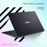 ASUS Portátil Vivobook Go Slim de 15,6", Intel Dual Core N4500, 4 GB de RAM, SSD de 128 GB, Windows 11