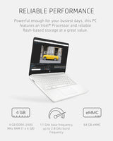 HP Computadora portátil 14, Intel Celeron N4020, 4 GB de RAM, 64 GB de almacenamiento, pantalla HD de microborde de 14 pulgadas, Windows 11 Home
