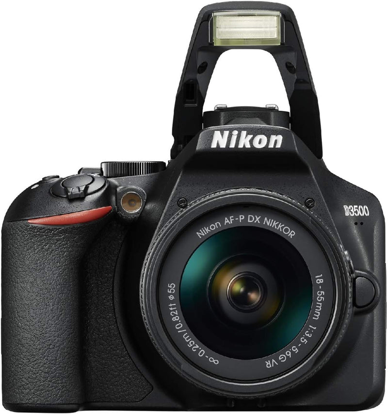 Nikon D3500 W/AF-P DX NIKKOR 0.709-2.165 in f/3.5-5.6G VR Negro