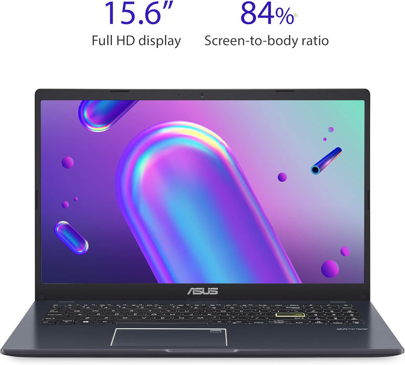 ASUS Portátil Vivobook Go Slim de 15,6", Intel Dual Core N4500, 4 GB de RAM, SSD de 128 GB, Windows 11