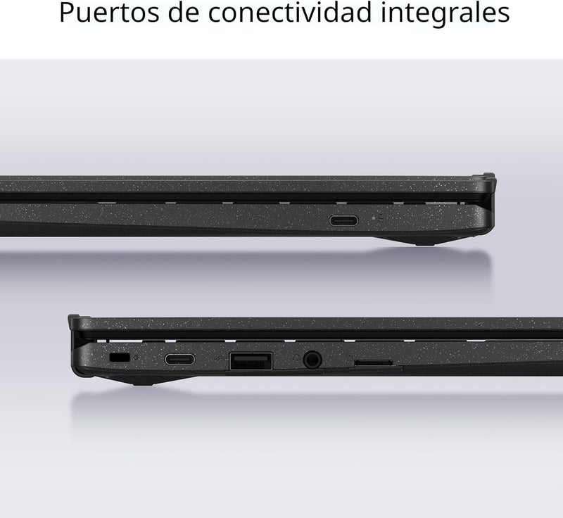 ASUS Laptop Chromebook CM14, pantalla antirreflejos HD de 14 pulgadas (1366 x 768), MediaTek Kompanio 520, 4 GB de RAM, 64 GB eMMC