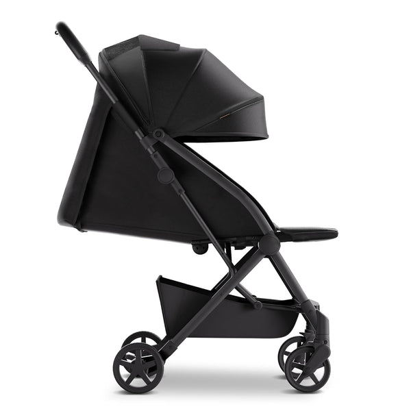 Mompush Lithe V2 - Cochecito ligero con bandeja para aperitivos, plegable ultracompacto y listo para avión