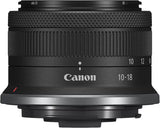 Canon EOS R50 - Cámara de vlogging sin espejo (negro) con objetivo RF-S18-45mm F4.5-6.3 is STM, 24.2 MP, video 4K