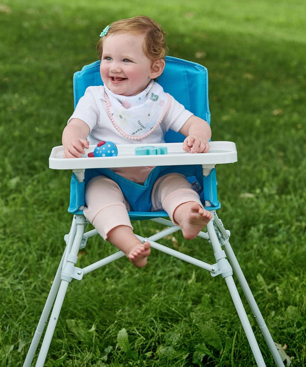 Regalo My High Chair - Silla alta portátil plegable & Go, para interiores y exteriores