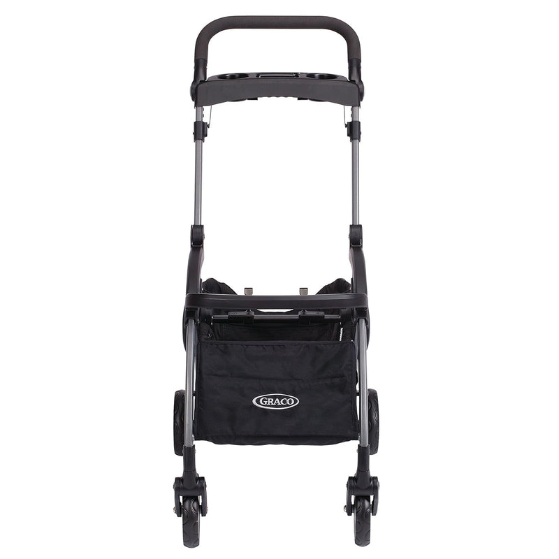 Graco SnugRider Elite - Portabebés para asiento de automóvil, marco ligero, cochecito de viaje acepta cualquier asiento infantil Graco SnugRide, color negro