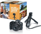 Canon EOS R50 - Cámara de vlogging sin espejo (negro) con objetivo RF-S18-45mm F4.5-6.3 is STM, 24.2 MP, video 4K