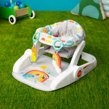 Bright Starts Learn-to-Sit - Asiento de suelo para bebé, 2 posiciones para crecer con bebé