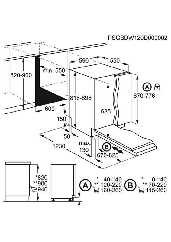Lavavajillas AEG FSE74707P 60 cm