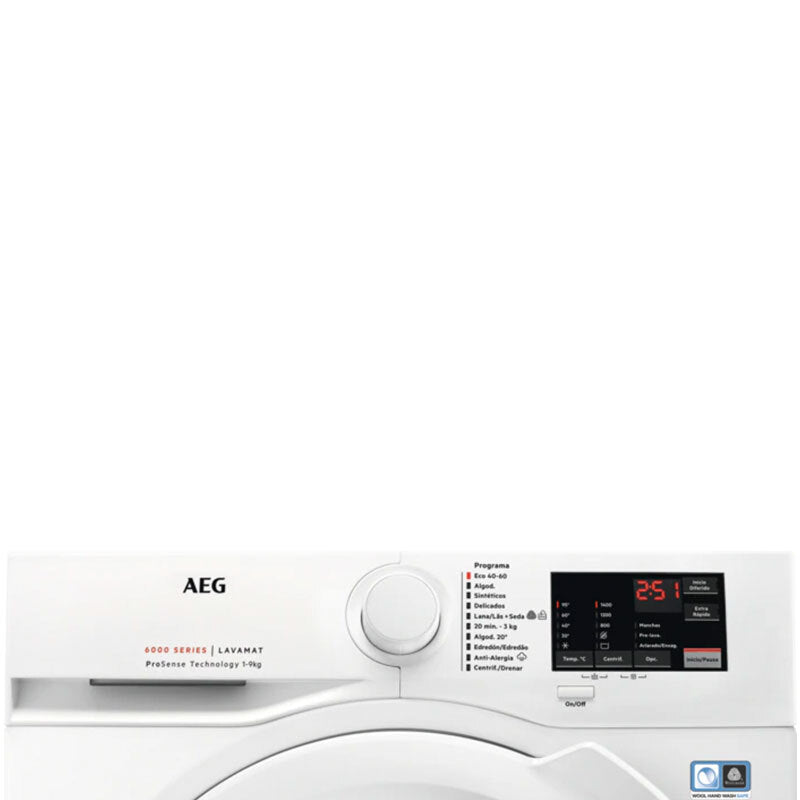 Lavadora AEG L6FBI947P Eficiencia Energética