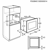 Microondas Electrolux KMFD264TEX