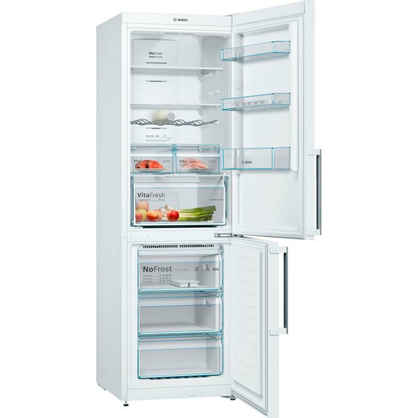 Frigorífico Combi Bosch KGN36XWEP Blanco