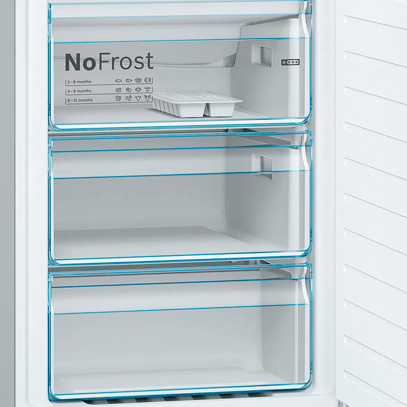 Frigorífico Combi Bosch KGN36VLEA Acero mate