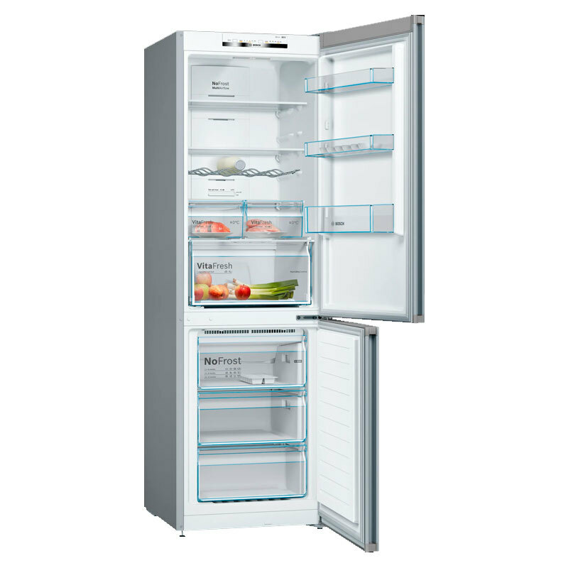 Frigorífico Combi Bosch KGN36VLEA Acero mate