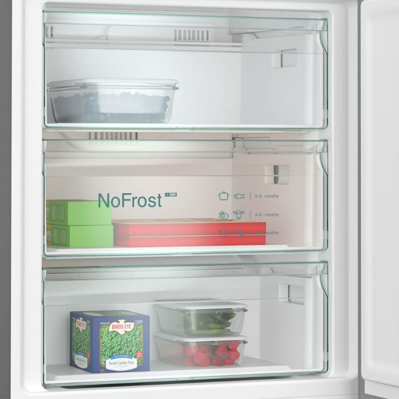 Frigorífico Combi Siemens KG49NAXCF Negro