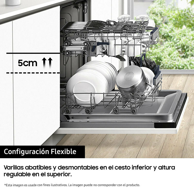 Lavavajillas integrable Samsung DW60M6050BB/EO 60 cm