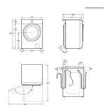Lavasecadora AEG LWR7316O4O 10Kg